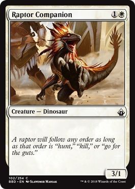 Raptor Companion 102/254 - Battlebond Singles