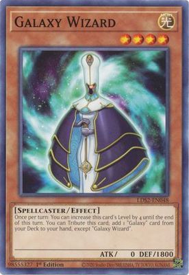 Galaxy Wizard - LDS2-EN048 - Common 1st Edition Legendary Duelists: Season 2 [LDS2] 1st Edition Singles (espanol)
