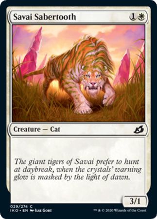 Savai Sabertooth 029/274 Ikoria: Lair of Behemoths Singles