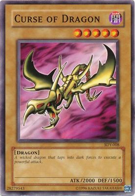 Curse of Dragon - SDY-008 - Common Unlimited Starter Deck: Yugi [SDY] Unlimited Singles