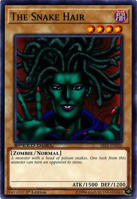 The Snake Hair - SBLS-EN026 - Common 1st Edition Speed Duel: Arena of Lost Souls Singles