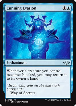 Cunning Evasion 045/254 Modern Horizons Singles