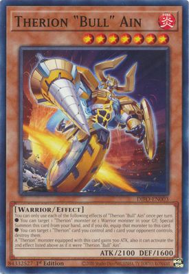 Therion &quot;Bull&quot; Ain - DIFO-EN003 - Common 1st Edition Dimension Force 1st Edition Singles (espanol)