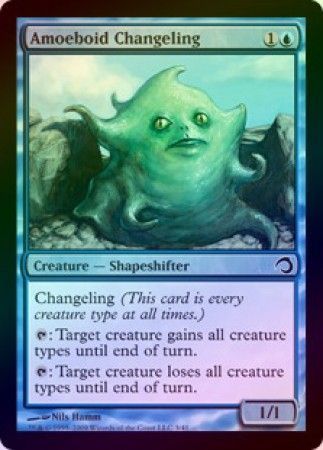 Amoeboid Changeling - Foil Premium Deck Series: Slivers Singles