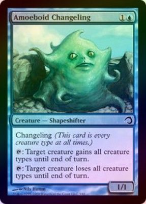 Amoeboid Changeling - Foil Premium Deck Series: Slivers Singles