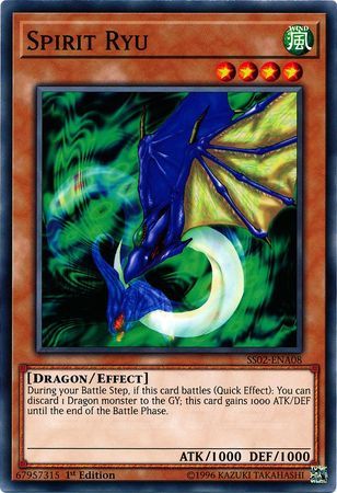 Spirit Ryu - SS02-ENA08 - Common 1st Edition Speed Duel Starter Decks: Duelists of Tomorrow Singles