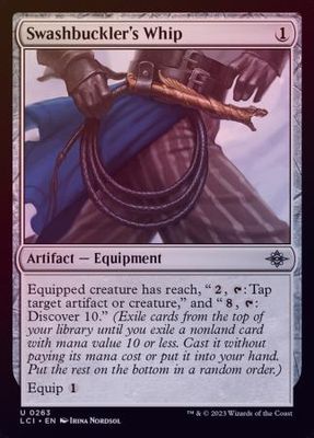 Swashbuckler&#39;s Whip 0263 - Foil The Lost Caverns of Ixalan Foil Singles