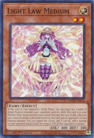 Light Law Medium - MP23-EN073 - Common 1st Edition Mega Tin 2023 Dueling Heroes Singles