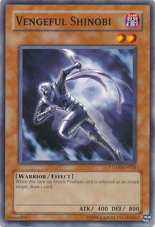Vengeful Shinobi - PTDN-EN028 - Common Unlimited Phantom Darkness [PTDN] Unlimited Singles