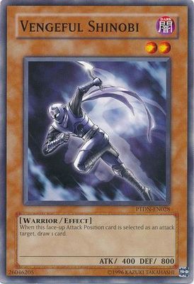 Vengeful Shinobi - PTDN-EN028 - Common Unlimited Phantom Darkness [PTDN] Unlimited Singles