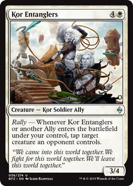 Kor Entanglers 036/274 Battle for Zendikar Singles