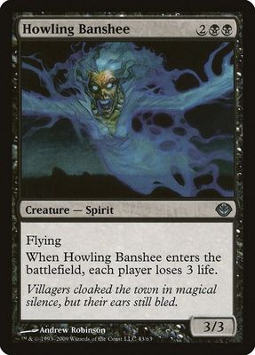 Howling Banshee Duel Decks Garruk vs. Liliana Singles