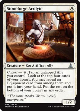 Stoneforge Acolyte 038/184 Oath of the Gatewatch Singles