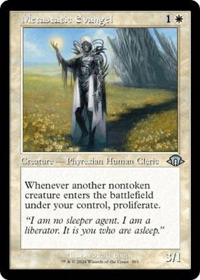 Metastatic Evangel 393 - Showcase / Retro Frame Modern Horizons 3 Collector Booster Singles