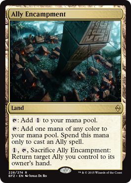 Ally Encampment 228/274 Battle for Zendikar Singles(Español)