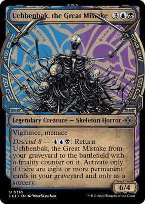 Uchbenbak, the Great Mistake (Showcase) - The Lost Caverns of Ixalan (LCI) The Lost Caverns of Ixalan