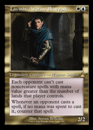Lavinia, Azorius Renegade Retro Frame 0370 Ravnica Remastered Collector Booster Singles