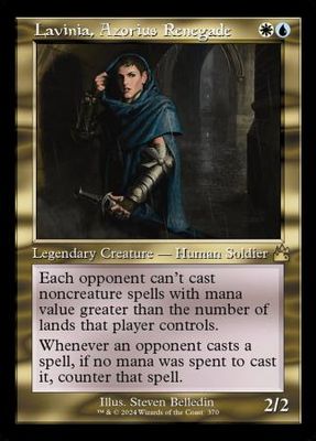 Lavinia, Azorius Renegade Retro Frame 0370 Ravnica Remastered Collector Booster Singles
