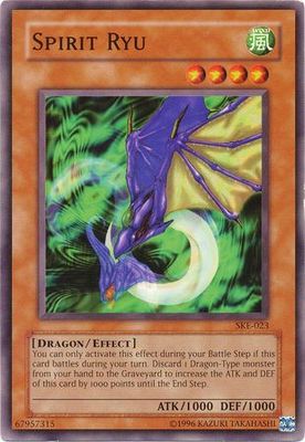 Spirit Ryu - SKE-023 - Common Unlimited Starter Deck: Kaiba Evolution [SKE] Unlimited Singles