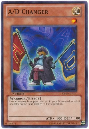 A/D Changer - DP10-EN010 - Common 1st Edition Duelist Pack: Yusei 3 [DP10] 1st Edition Singles (espanol)