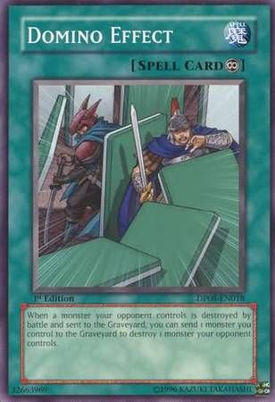 Domino Effect - DP08-EN018 - Common 1st Edition Duelist Pack: Yusei [DP08] 1st Edition Singles