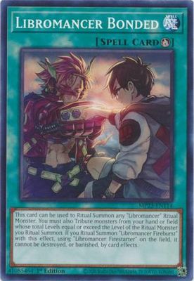 Libromancer Bonded - MP23-EN114 - Common 1st Edition Mega Tin 2023 Dueling Heroes Singles