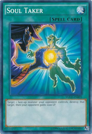 Soul Taker - YGLD-ENB25 - Common Unlimited Yugi&#39;s Battle City Deck Unlimited (YGLD-ENB)