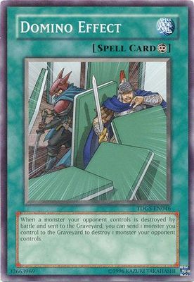 Domino Effect - TDGS-EN046 - Common Unlimited The Duelist Genesis [TDGS] Unlimited Singles