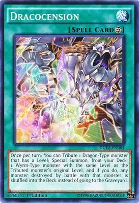 Dracocension - DUEA-EN064 - Common 1st Edition Duelist Alliance 1st Edition Singles