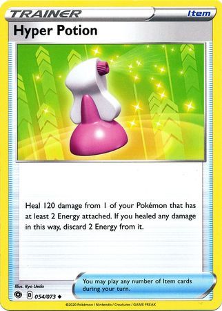 Hyper Potion - 054/073 - Uncommon Champion&#39;s Path Singles