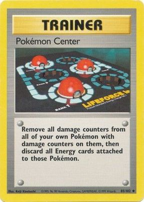Pokemon Center - 85/102 - Uncommon Unlimited Base Set Unlimited Singles