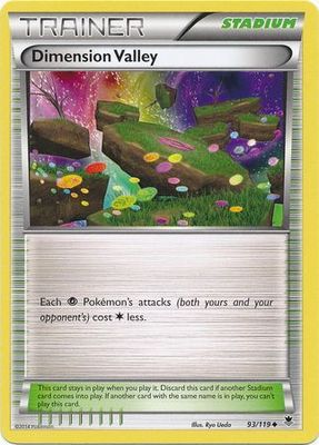 Dimension Valley - 93/119 - Uncommon XY: Phantom Forces Singles