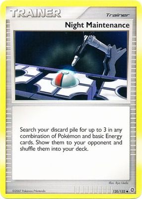 Night Maintenance - 120/132 - Uncommon Diamond &amp; Pearl: Secret Wonders Singles