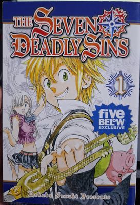 BAF1 Seven Deadly Sins Manga Volumen 1 Ingles