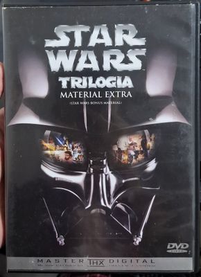 SH Star Wars Trilogía Material Extra DVD Original Usado Completo