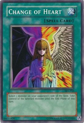 Change of Heart - SDY-032 - Common Unlimited Starter Deck: Yugi [SDY] Unlimited Singles