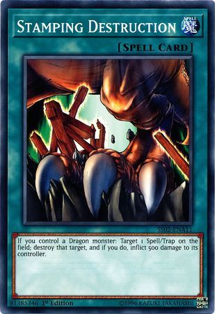 Stamping Destruction - SS02-ENA11 - Common 1st Edition Speed Duel Starter Decks: Duelists of Tomorrow Singles