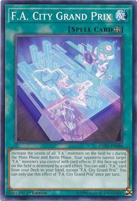 F.A. City Grand Prix - EXFO-EN088 - Common 1st Edition Extreme Force [EXFO] 1st Edition Singles (espanol)