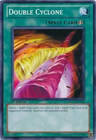 Double Cyclone - DREV-EN046 - Common 1st Edition Duelist Revolution 1st Edition Singles