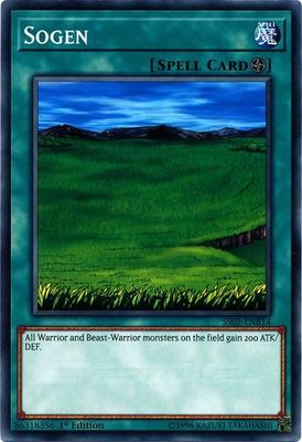 Sogen - SS02-ENB14 - Common 1st Edition Speed Duel Starter Decks: Duelists of Tomorrow Singles