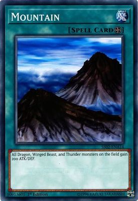 Mountain - SS02-ENA14 - Common 1st Edition Speed Duel Starter Decks: Duelists of Tomorrow Singles