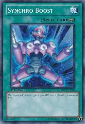Synchro Boost - 5DS3-EN028 - Common 1st Edition Starter Deck: Duelist Toolbox 1st Edition Singles