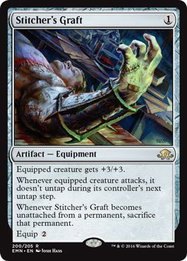 Stitcher&#39;s Graft 200/205 Eldritch Moon Singles