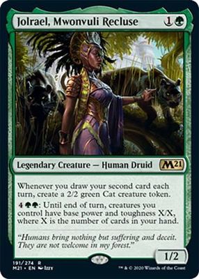 Jolrael, Mwonvuli Recluse 191/274 Magic 2021 (M21) Singles