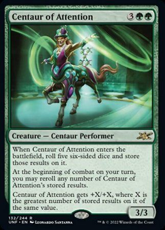 Centaur of Attention 132/244 Unfinity Singles