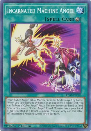 Incarnated Machine Angel - LDS2-EN093 - Common 1st Edition Legendary Duelists: Season 2 [LDS2] 1st Edition Singles