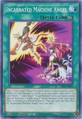 Incarnated Machine Angel - LDS2-EN093 - Common 1st Edition Legendary Duelists: Season 2 [LDS2] 1st Edition Singles