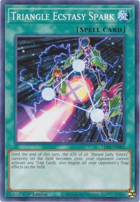 Triangle Ecstasy Spark - LDS2-EN082 - Common 1st Edition Legendary Duelists: Season 2 [LDS2] 1st Edition Singles
