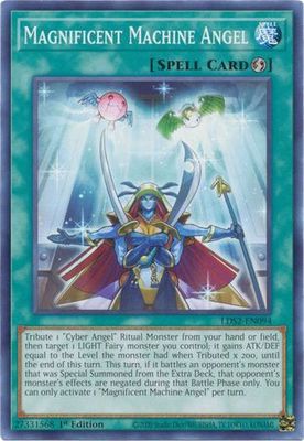Magnificent Machine Angel - LDS2-EN094 - Common 1st Edition Legendary Duelists: Season 2 [LDS2] 1st Edition Singles
