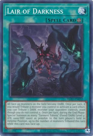 Lair of Darkness - EGS1-EN032 - Common Unlimited Egyptian God Deck: Slifer the Sky Dragon Unlimited